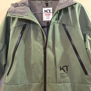 Kari Traa Women’s Envy Green Jacket, Sz S, like new condition